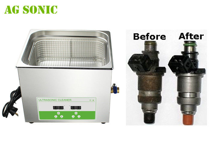 Fuel Injector Ultrasonic Cleaner for ALL Injectors Cleaning 15L 3-5min Fast Cleaning